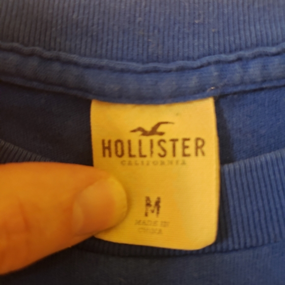 Hollister graphic tee-blue/orange - Picture 2 of 4